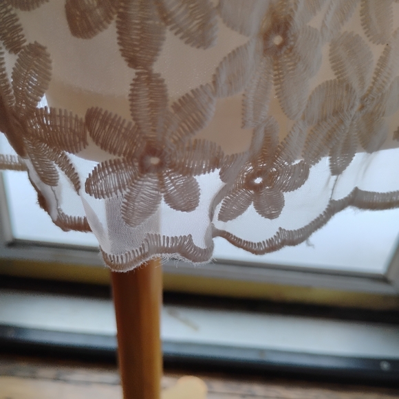 Elegant White Lace Dress By Blu Pepper - Picture 13 of 15